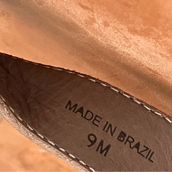 Kate Spade Fringe Ankle Strap Sandals - tan - Picture 3 of 4